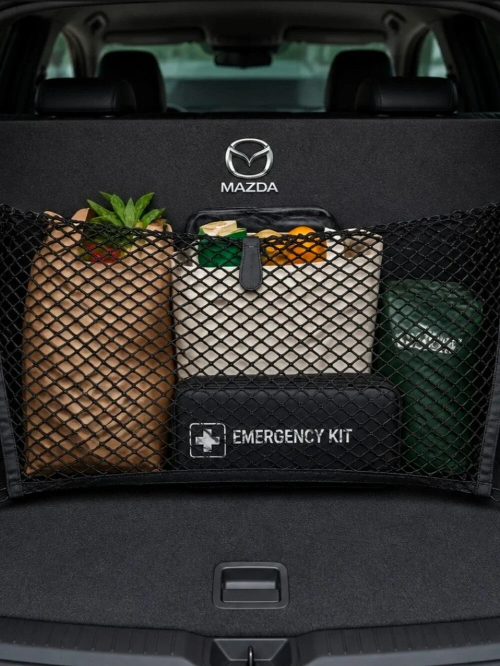 Mazda Black Cargo Net
